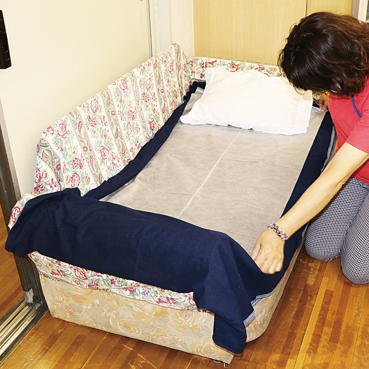 使い捨てシーツ　白　小　10枚入　150×100cm
