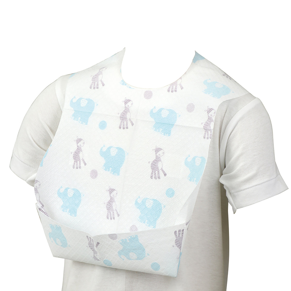 乳児用不織布前掛け（１００枚入）  350×240mm