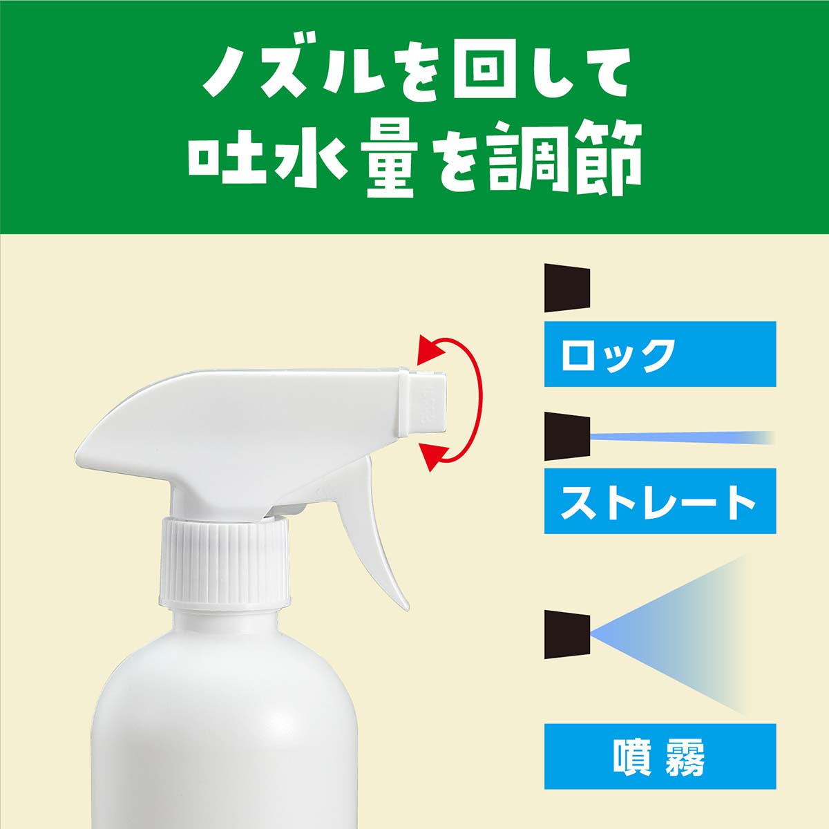 スプレー容器　ガンタイプ　５００ｍｌ  250×89×65mm