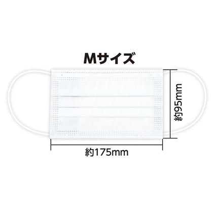 ９９％カット不織布ソフトマスク（５０枚入）Ｍサイズ