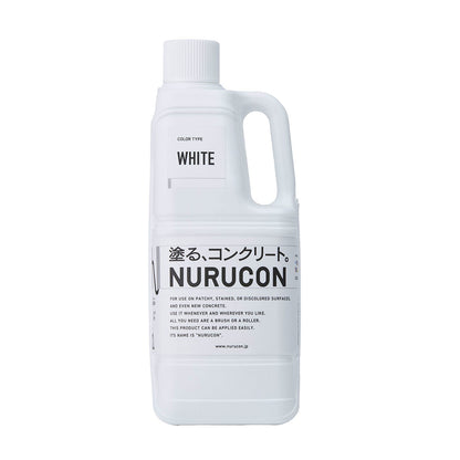 NURUCON ヌルコン 屋外 コンクリート 化粧仕上げ用 2L ホワイト