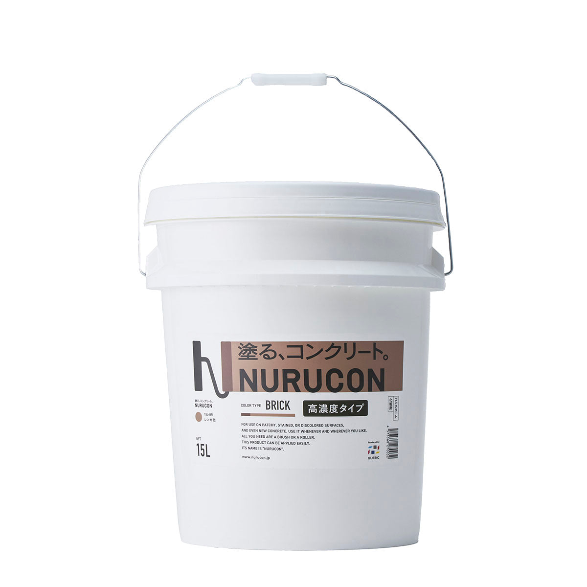 NURUCON ヌルコン 屋外 コンクリート 化粧仕上げ用 15L ブリック