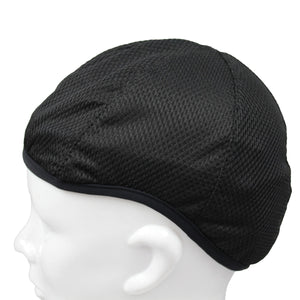 ヘルメットイン インナーキャップ 暑さ対策 フリーサイズ ブラック