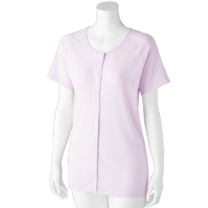 着るサプＩＦＭＣ.3分袖ホックシャツ(2枚組) ラベンダー S/M/L/LL