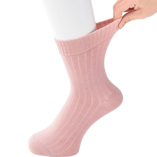 着るサプＩＦＭＣ.足首ゆったり名前の書けるソックス ピンク 22～24ｃｍ
