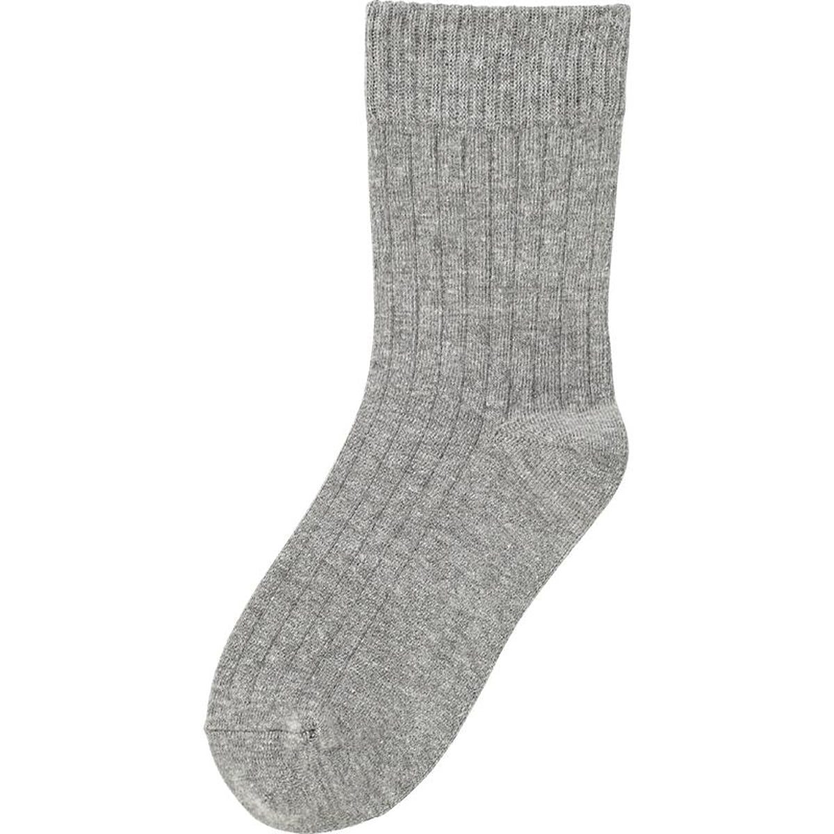 着るサプＩＦＭＣ.足首ゆったり名前の書けるソックス グレー 22～24ｃｍ