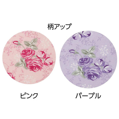 ワンタッチのびのびストレッチパジャマ パープル S/M/L/LL/3L/4L
