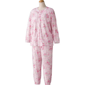 大きめボタンプチサイズパジャマ ピンク S/M/L/LL(Ｐ)