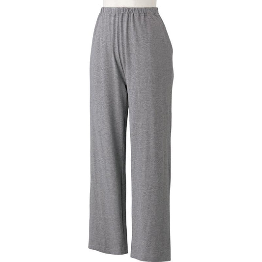 天竺パンツ 杢グレー M/L