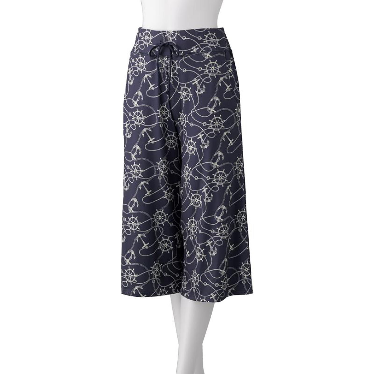 のびのびストレッチルームパンツ ブルー M/L/LL