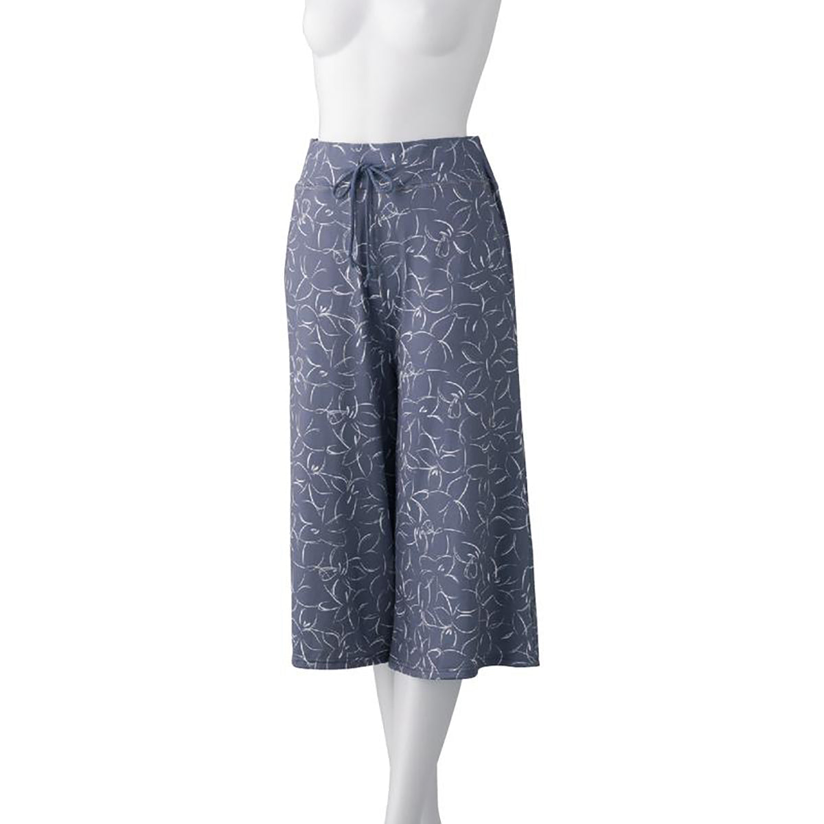 のびのびストレッチルームパンツ ブルーグレー M/L/LL