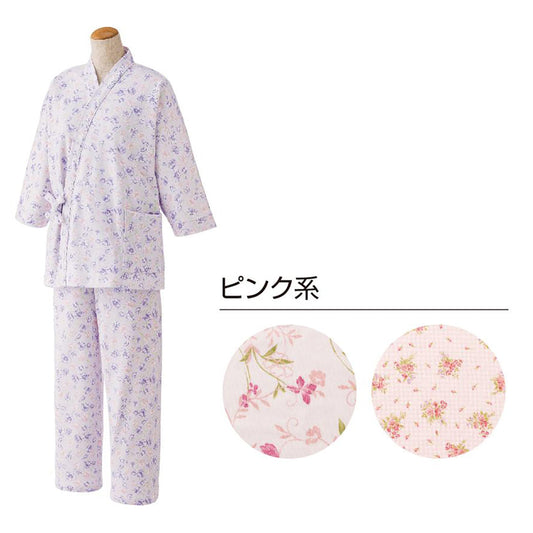 打合せパジャマ ピンク系 M/L