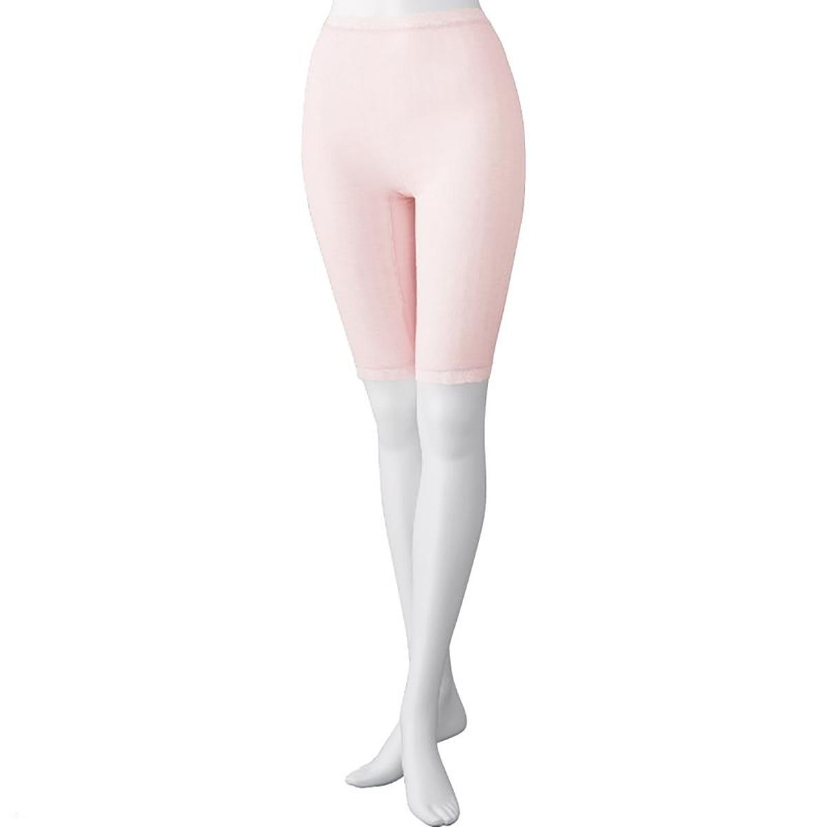 シルク混5分丈ボトム ピンク Ｍ/L/LL