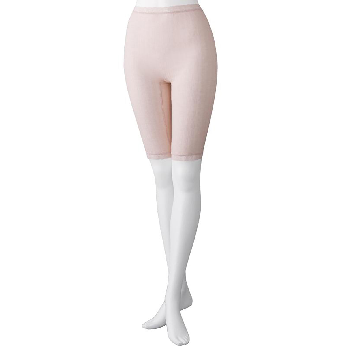 シルク混5分丈ボトム モカ Ｍ/L/LL