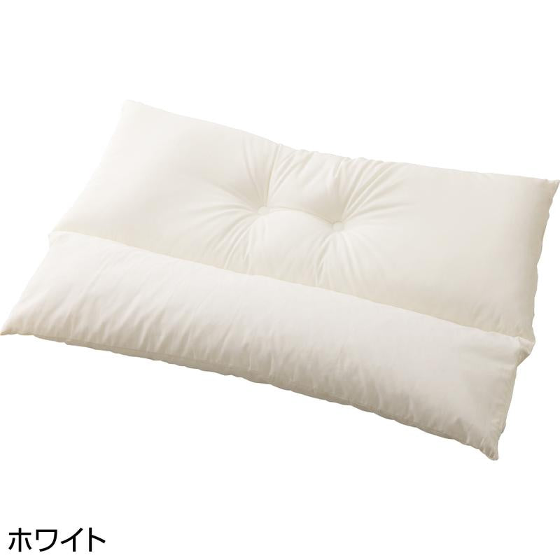 ストレートネック枕 ホワイト 43×63cm