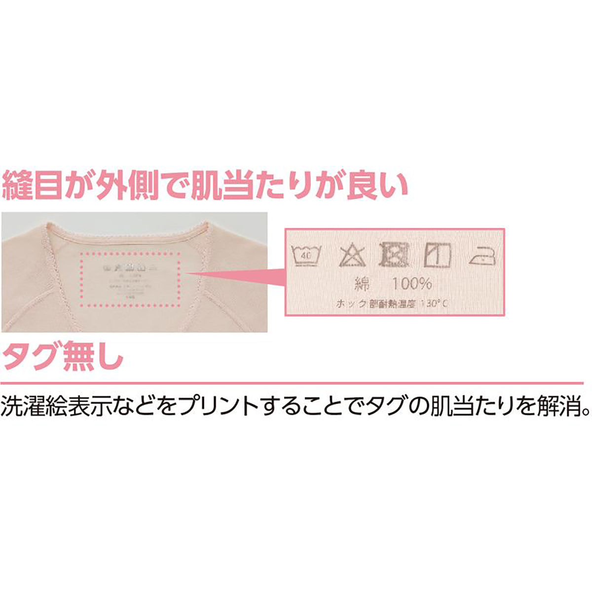 7分袖ワンタッチシャツ(2枚組) ホワイト S/M/L/LL/3L/4L