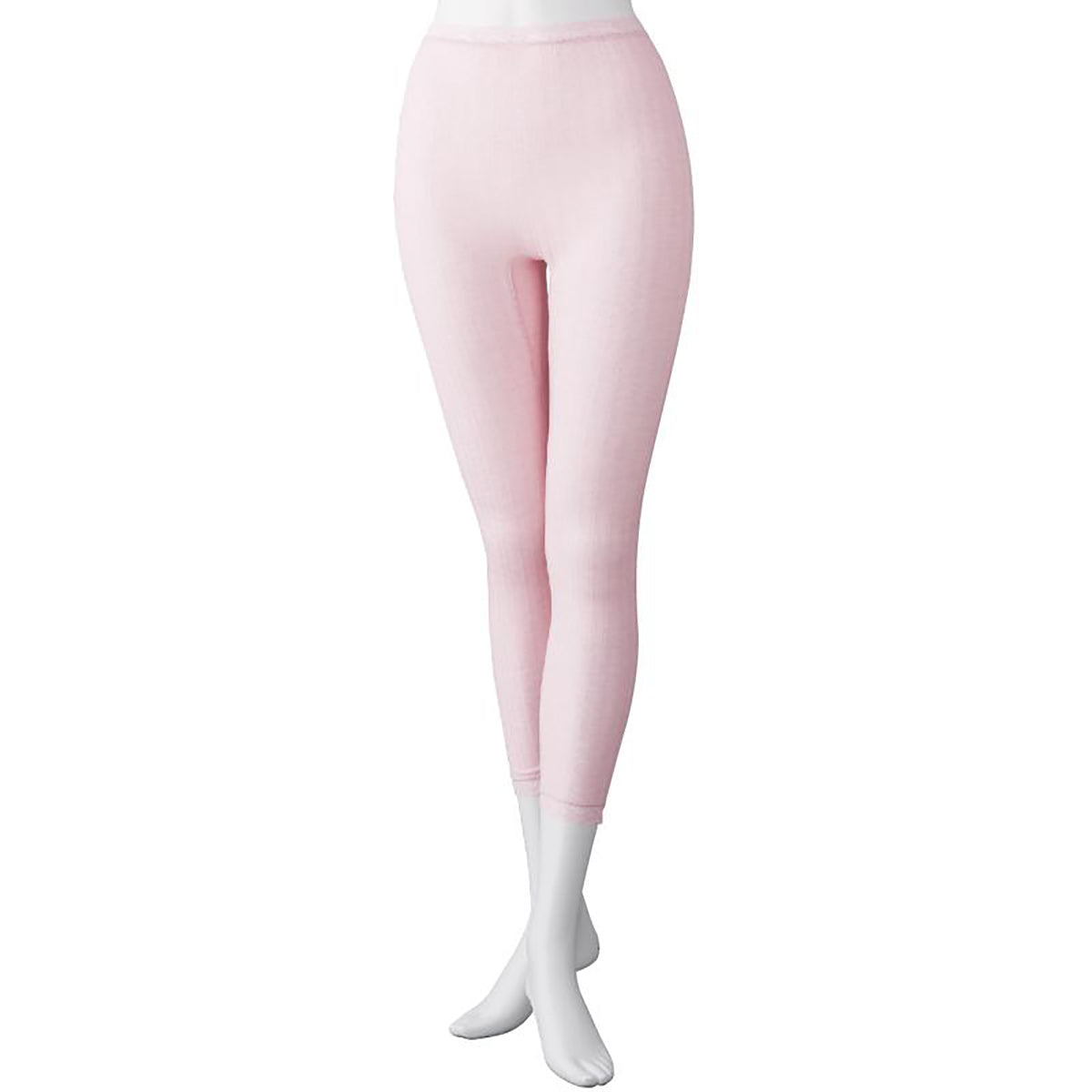 シルク混9分丈ボトム ピンク Ｍ/L/LL