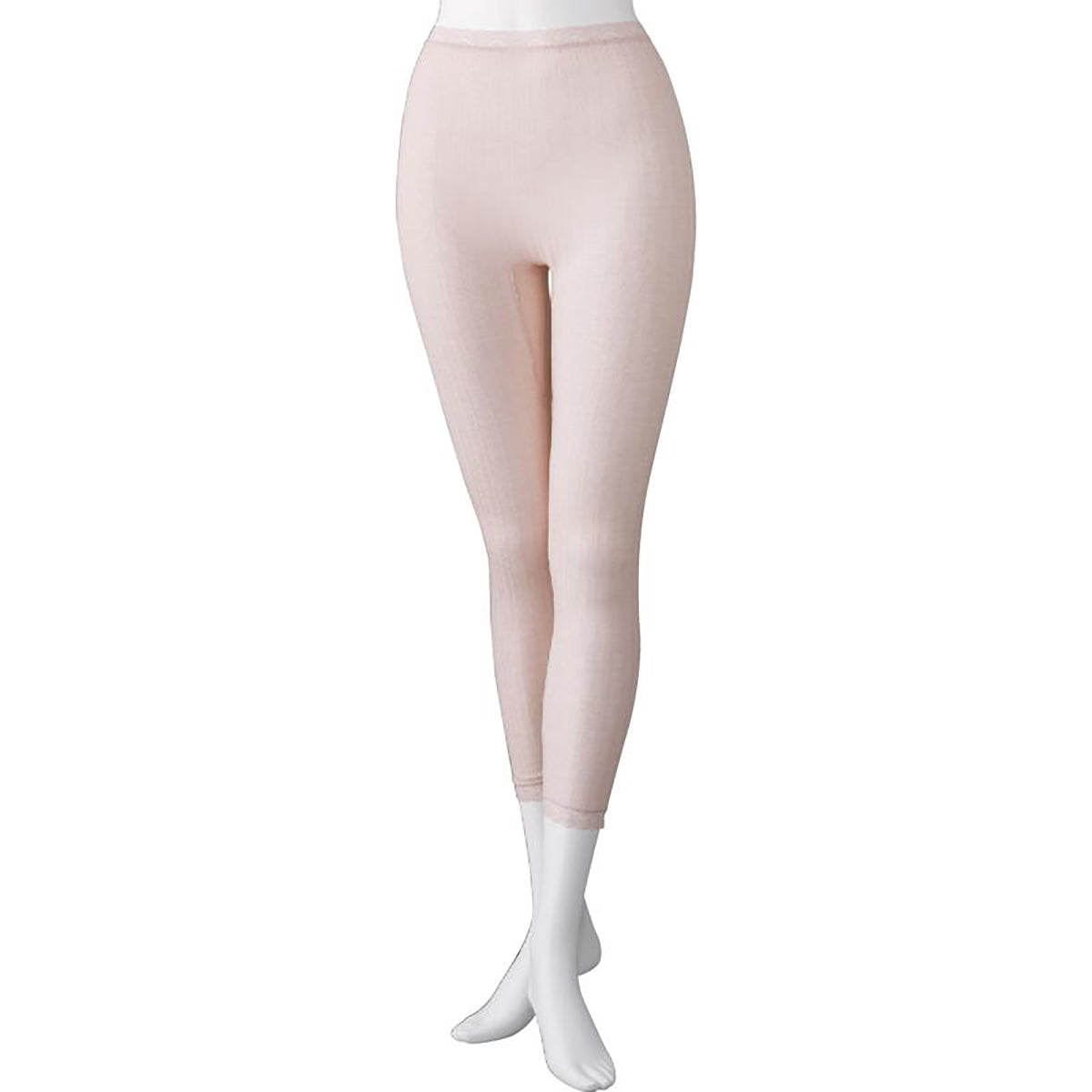 シルク混9分丈ボトム モカ Ｍ/L/LL