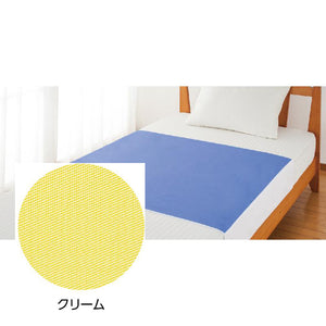 デニム防水シーツ(大) クリーム 170×90cm