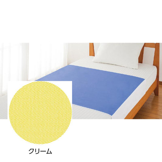 デニム防水シーツ(大) クリーム 170×90cm