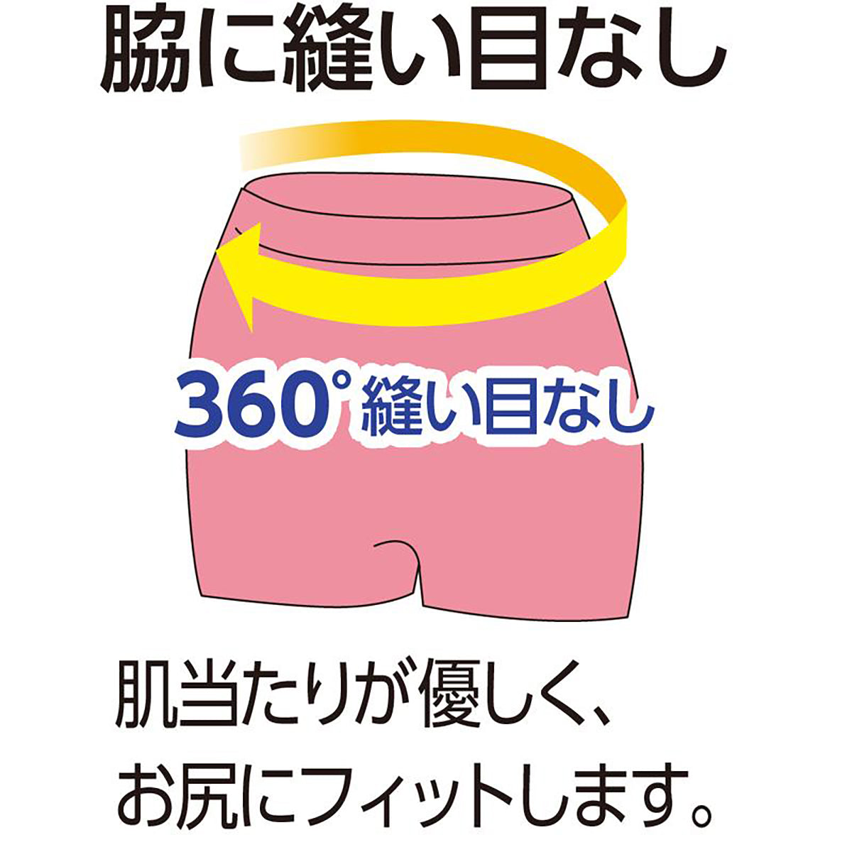 立体ヒップレース1分丈ショーツ パープル Ｍ/L/LL