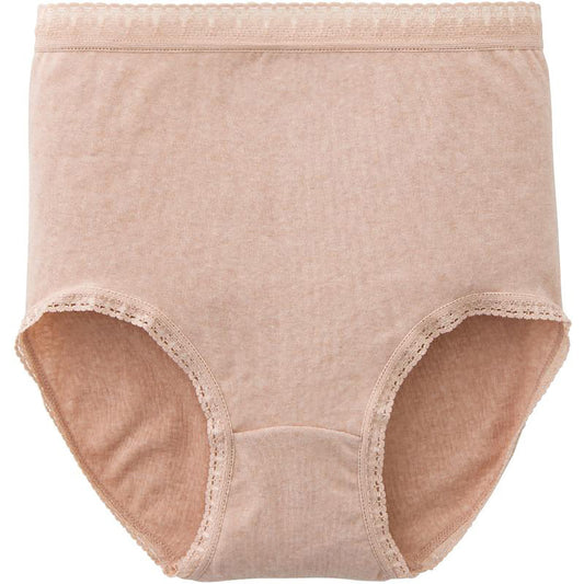 ストレッチ丈長ショーツ(2枚組) モカ Ｍ/L/LL