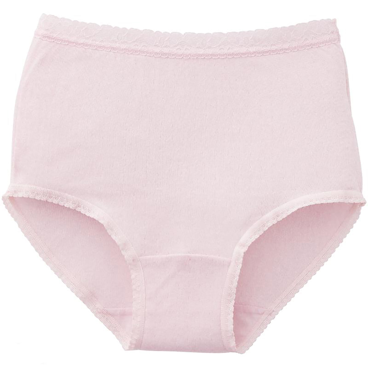 ガーゼ丈長ショーツ(2枚組) ピーチ Ｍ/L/LL