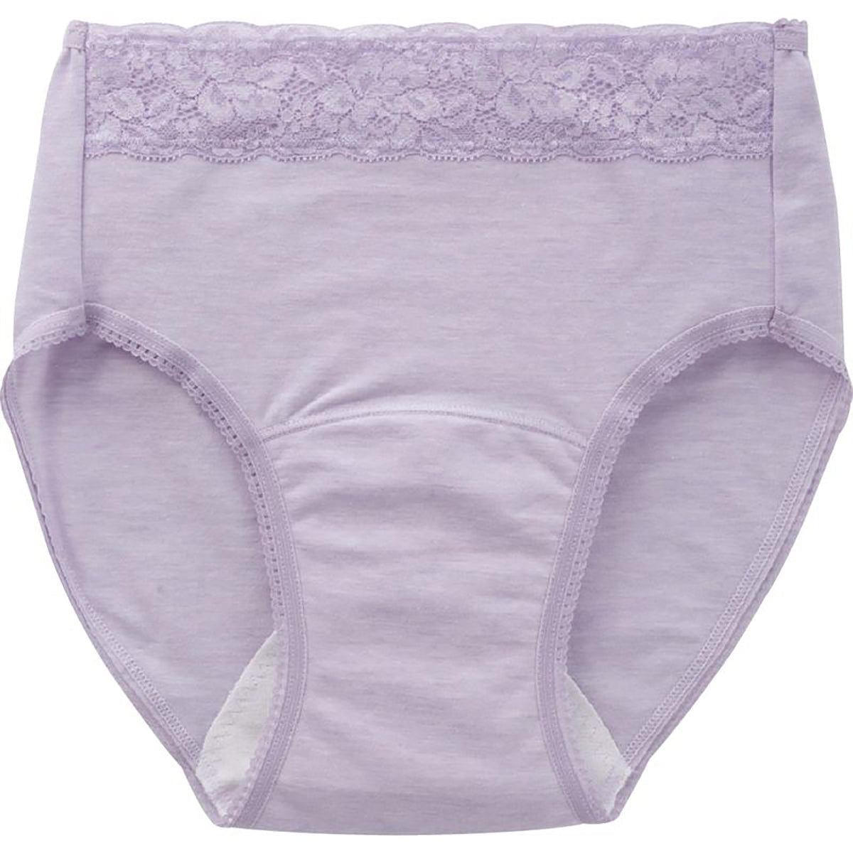 吸水パッド対応ショーツ パープル Ｍ/L/LL