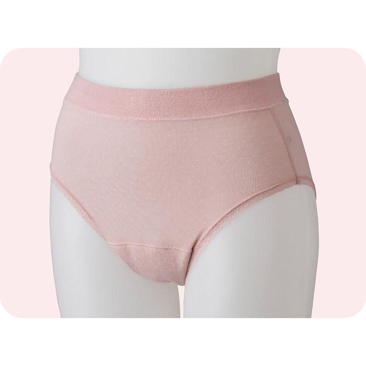 吸水パッド対応ショーツ ピンク Ｍ/L/LL