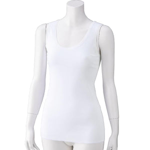 ノースリーブシャツ(2枚組) ホワイト M/L/LL