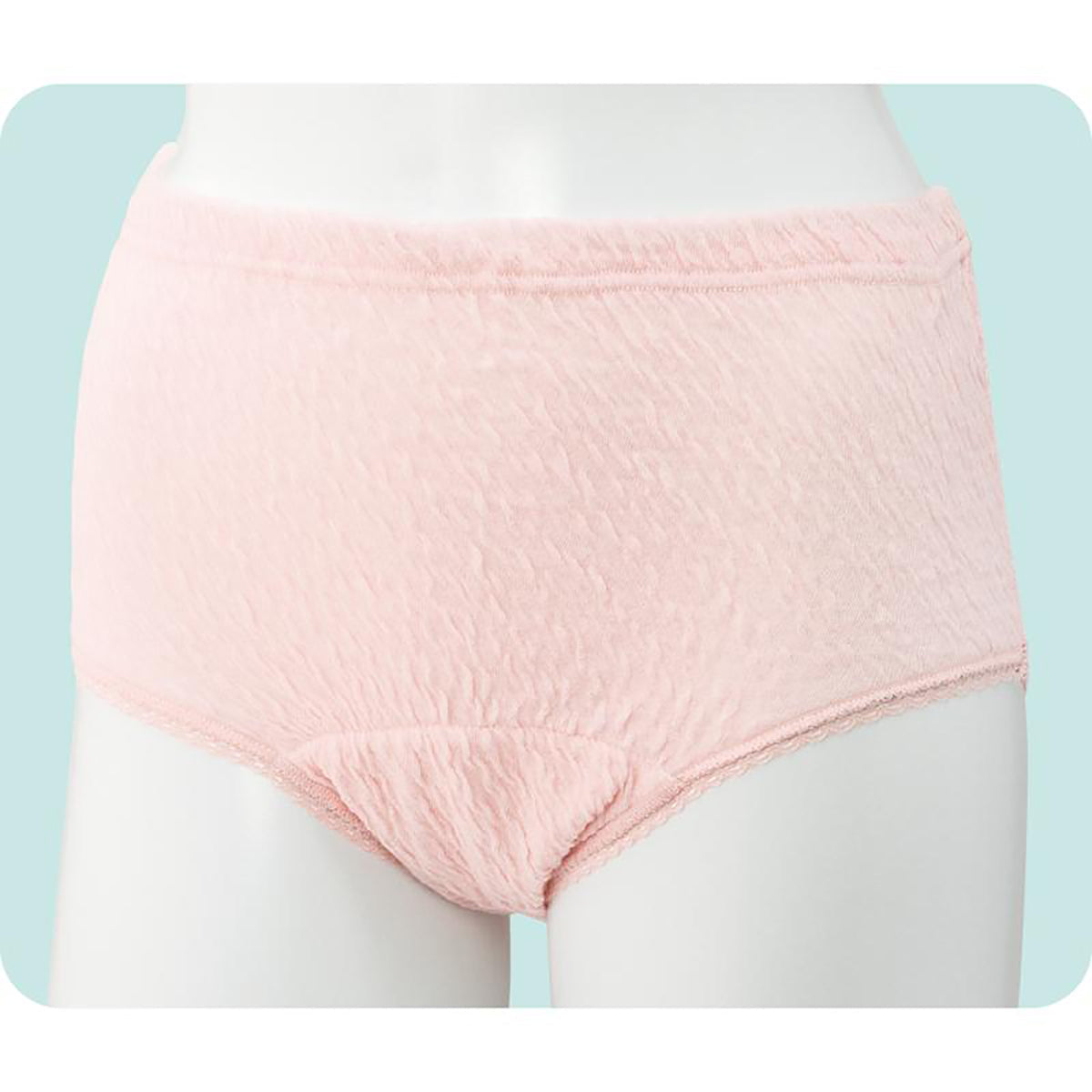 リップル安心快適ショーツ(2枚組) ピーチ Ｍ/L/LL