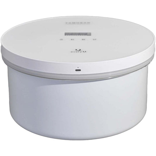 真空保存容器　TAMOKAN　５L　ホワイト