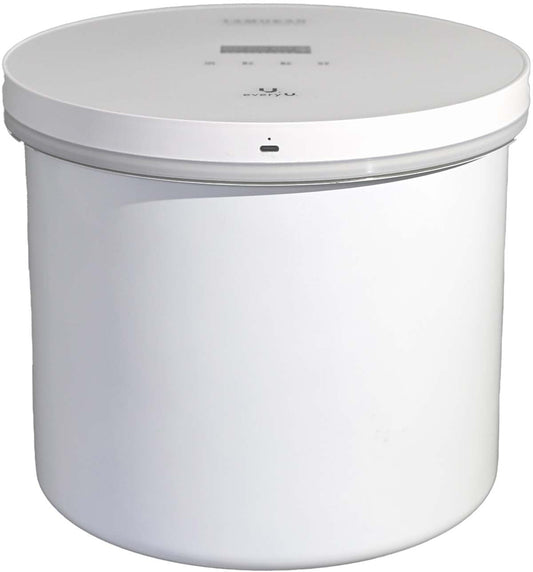 真空保存容器　TAMOKAN　１０L　ホワイト