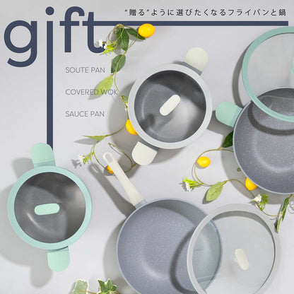 フライパン　28cm　グレー  28×48×6cm