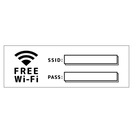 Ｗ２４０ＸＨ８０アルミ複合板ピクトサイン　ＦＲＥＥ　ＷＩ－ＦＩ