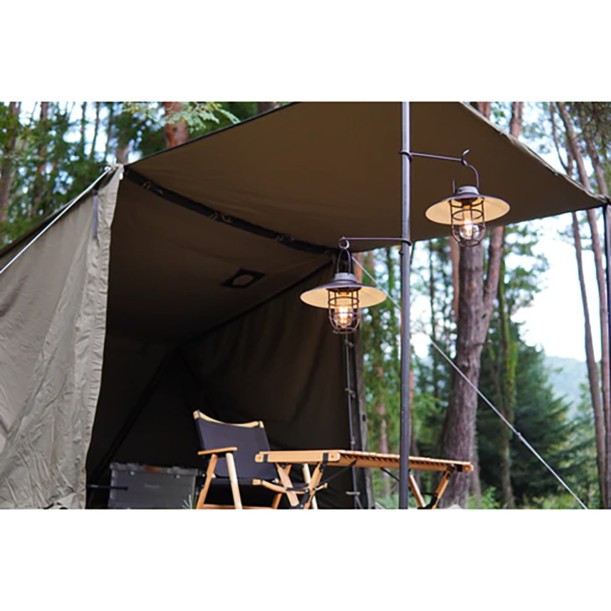 FUTURE FOX 山小屋ランタン LEDランタン エジソン電球