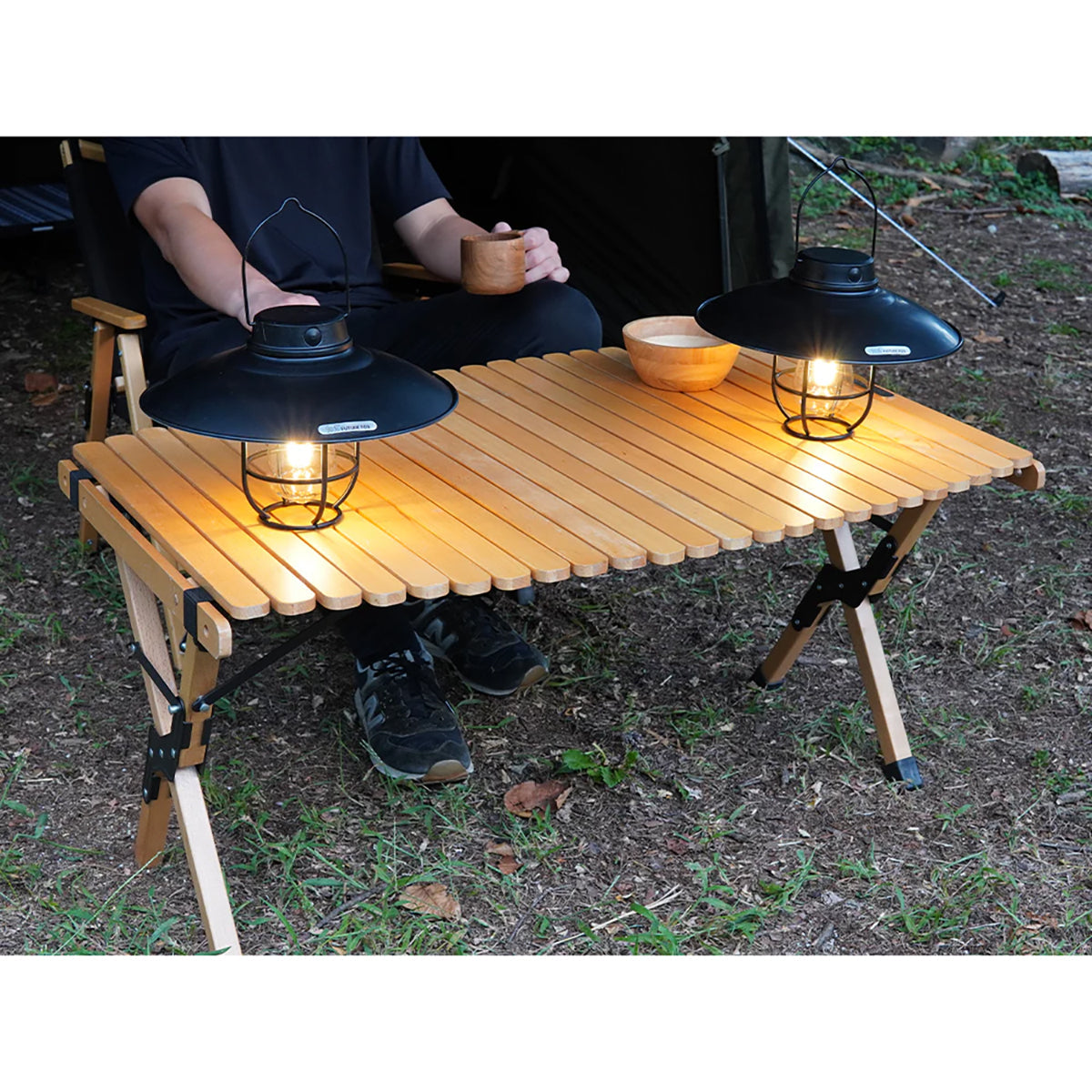 FUTURE FOX 山小屋ランタン LEDランタン エジソン電球