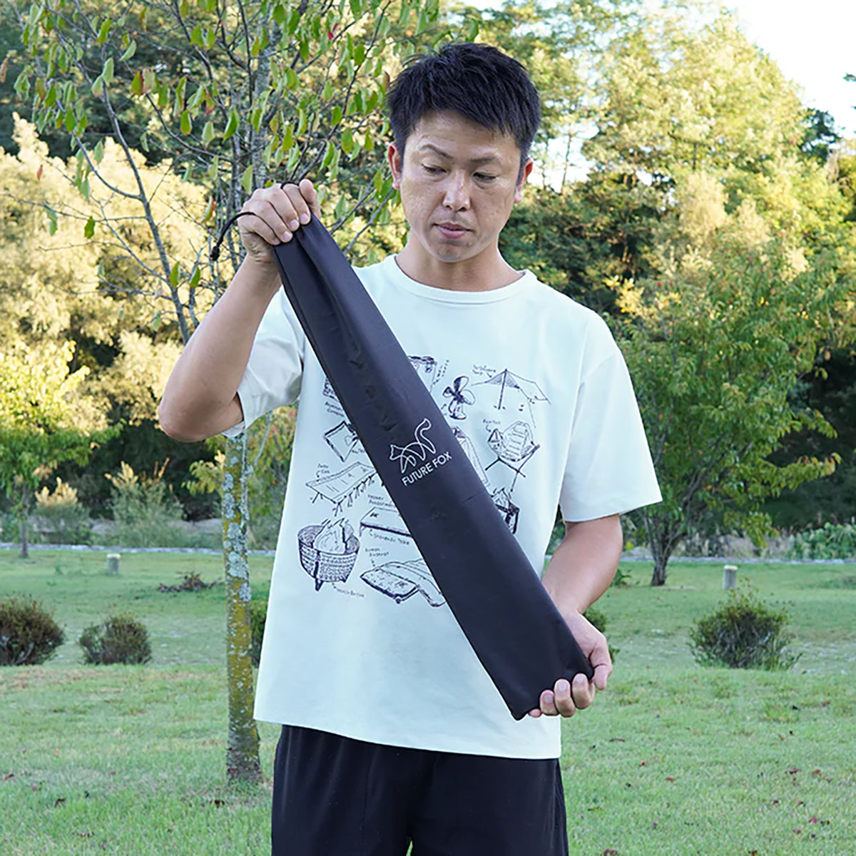 FUTURE FOX ランタンスタンド アウトドア キャンプ 全長180cm