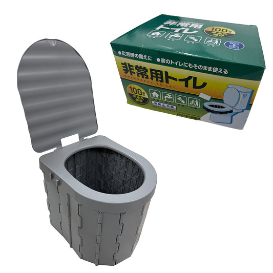 アップドラフト 非常用トイレ 凝固剤5g×100回分 折畳トイレセット