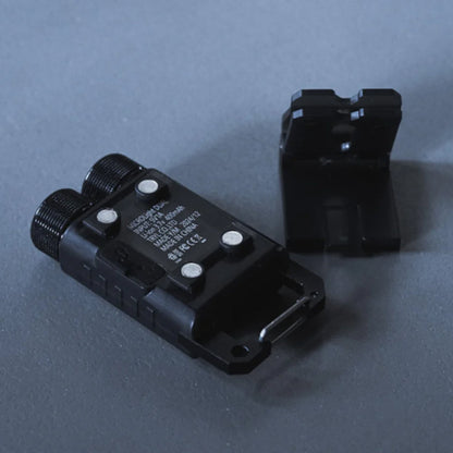 MICROLight DUAL フラッシュライト アウトドア BLACK SKELTON