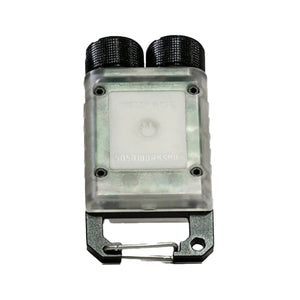 MICROLight DUAL フラッシュライト アウトドア GLOW IN THE DARK SKELTON