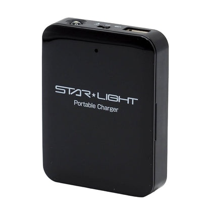 乾電池式　モバイルバッテリー　LEDライト付き