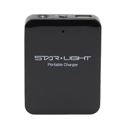 乾電池式　モバイルバッテリー　LEDライト付き