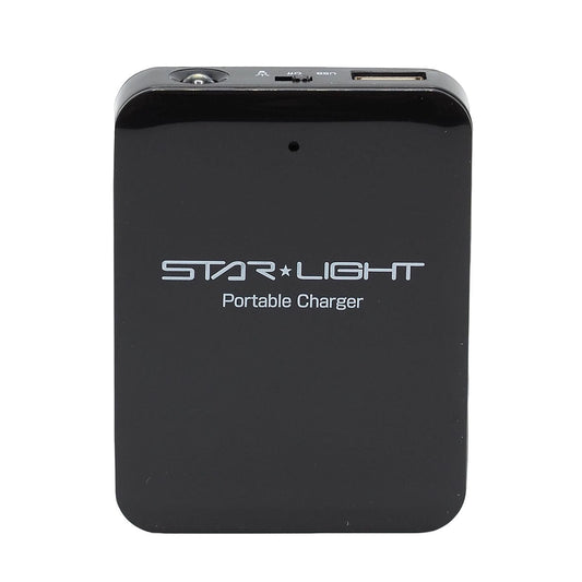 乾電池式　モバイルバッテリー　LEDライト付き