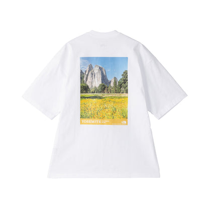 ザ・ノースフェイス　ユニセックス　Ｔシャツ　S/S YOSEMITE SNY T　カラーW　ホワイト　XLサイズ