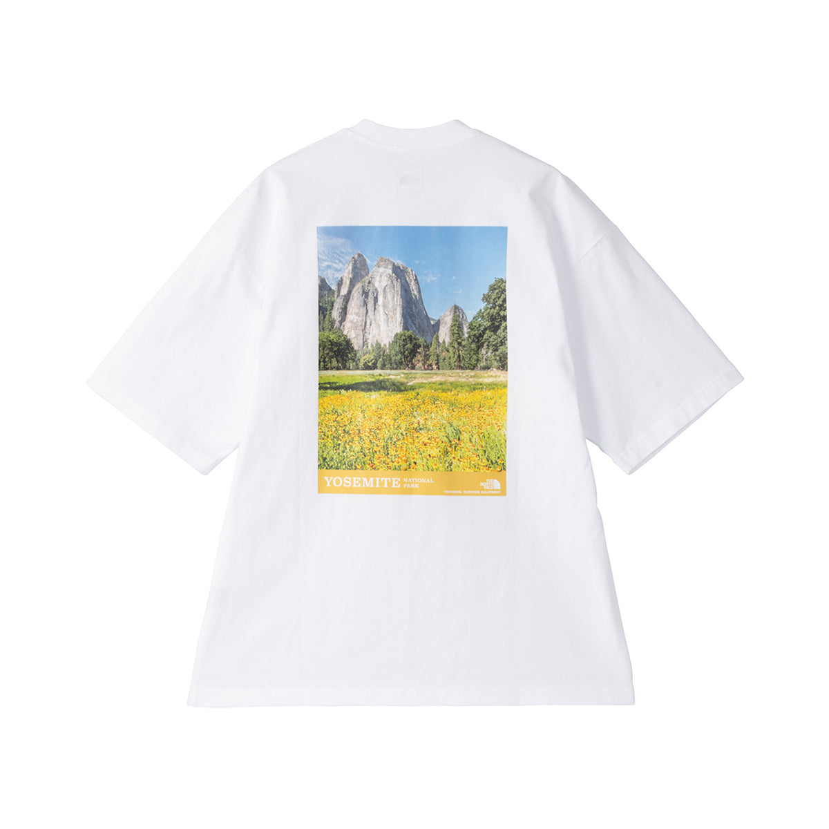 ザ・ノースフェイス　ユニセックス　Ｔシャツ　S/S YOSEMITE SNY T　カラーW　ホワイト　Mサイズ