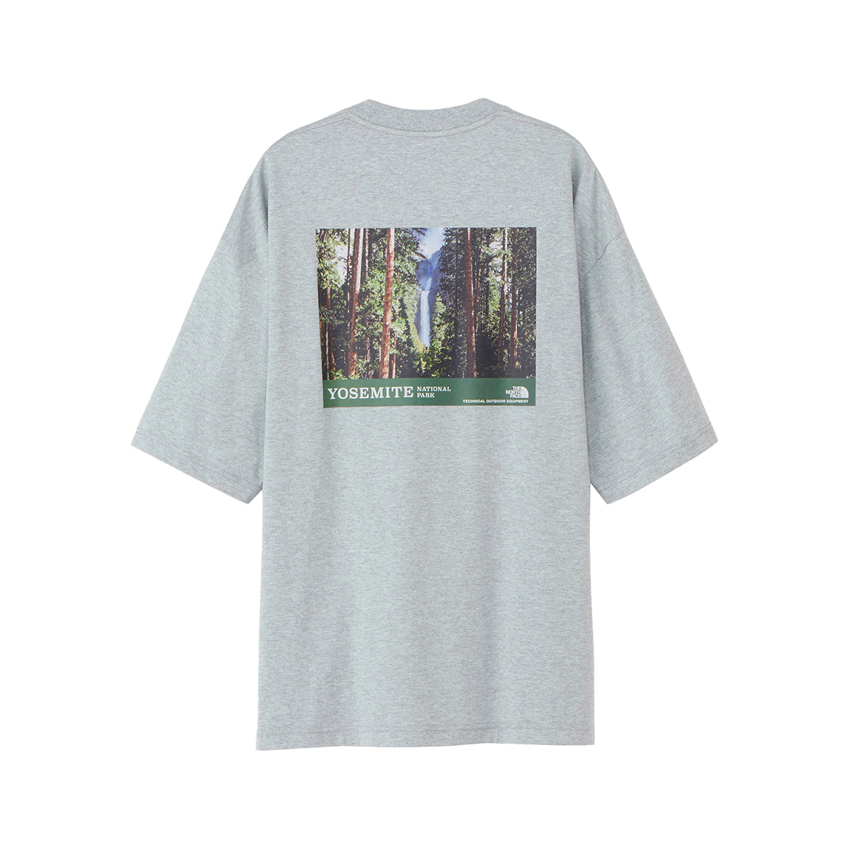 ザ・ノースフェイス　ユニセックス　Ｔシャツ　S/S YOSEMITE SNY T　カラーZZ　ミックスグレー　Mサイズ