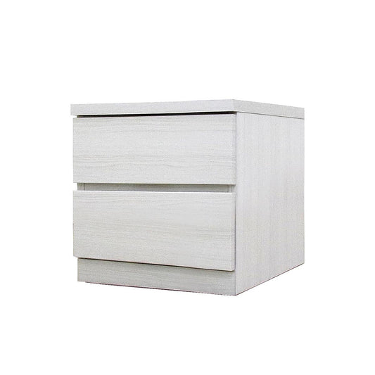 フィット 幅40 2段 チェスト 奥行44cm 家具 収納 ホワイト