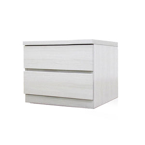 フィット 幅50 2段 チェスト 奥行44cm 家具 収納 ホワイト