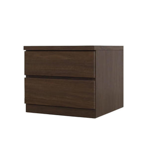 フィット 幅50 2段 チェスト 奥行44cm 家具 収納 ウォールナット